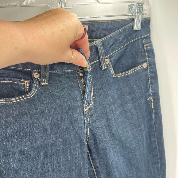 Aeropostale Womens Ashley Ultra Skinny Jeans Dark Wash Blue Stretch Size 1/2 Reg - Picture 6 of 9